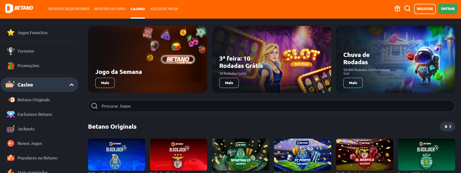 betano casino page
