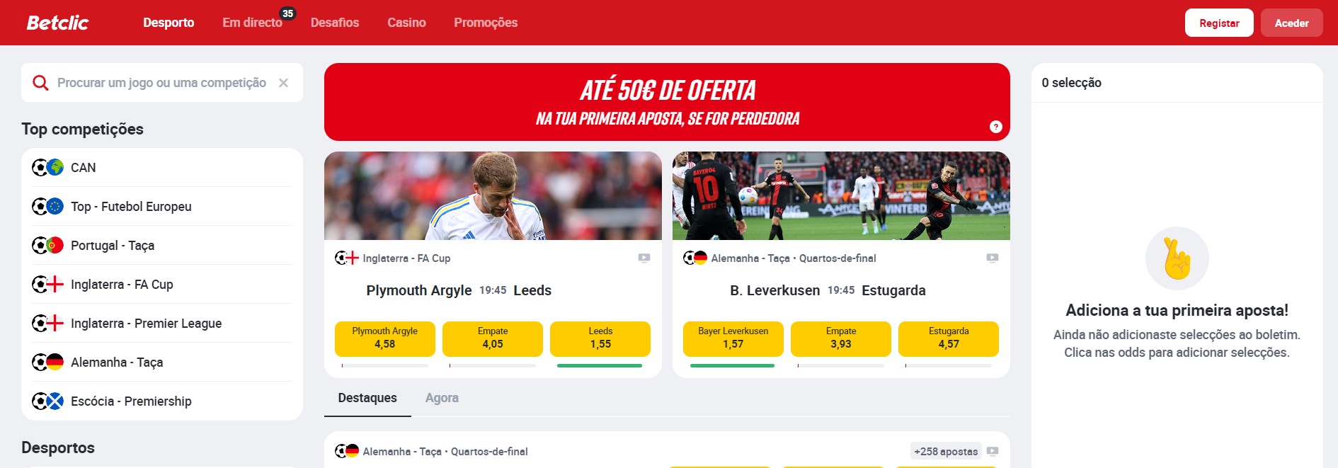 betclic main page