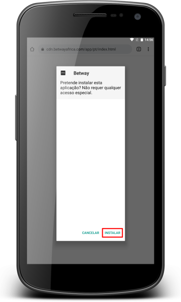 instalar a aplicação móvel betway