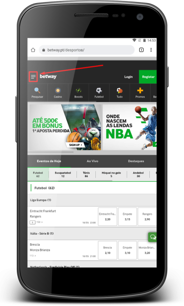 Betway app Portugal