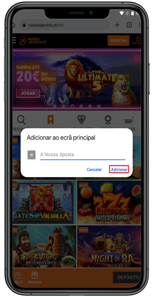 Adicionar na IOS