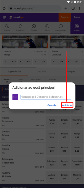 Adicionar